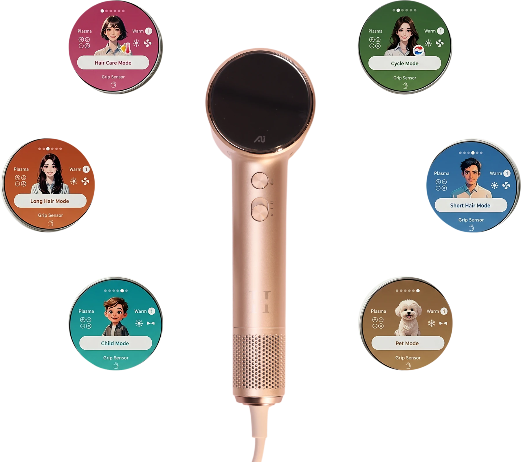 AI Hair Dryer view 3